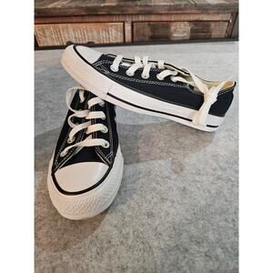 Converse Chuck Taylor All Star Canvas Black Mens 3.5 Womens 5.5